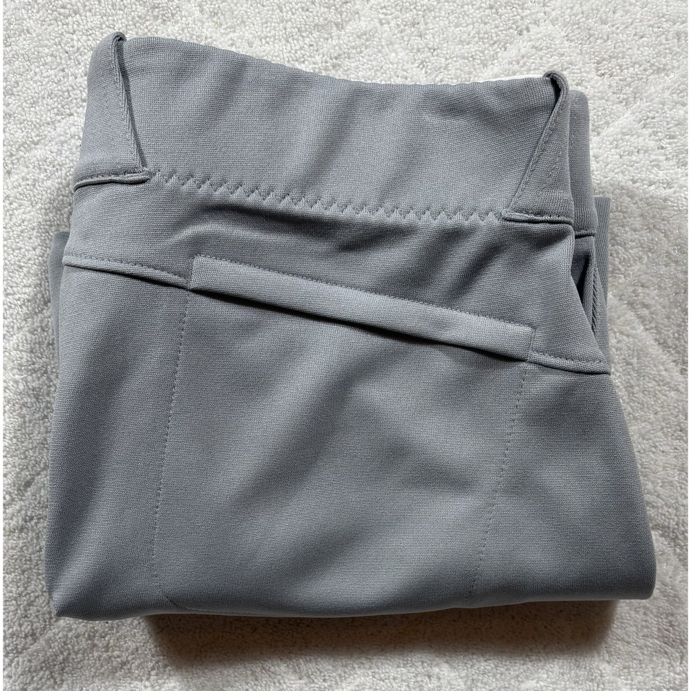 NIKE New Softball Pants Women's Medium Gray 3/4 Length Vented NWT - 492 - Picture 9 of 10